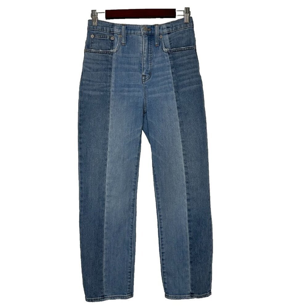 Madewell Classic Straight Jeans‎ Blue Two Tone Size 26